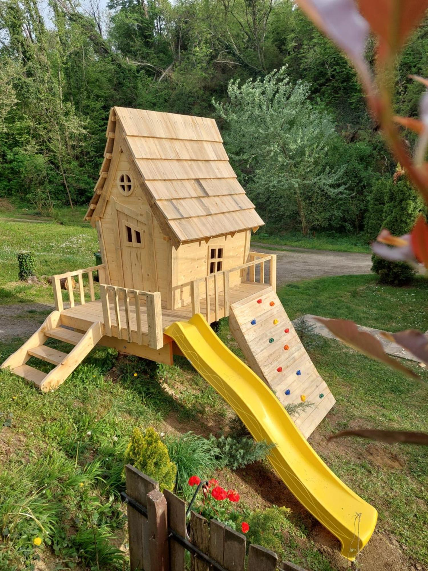 Brvnara kraj Dunava Banostor Exterior foto